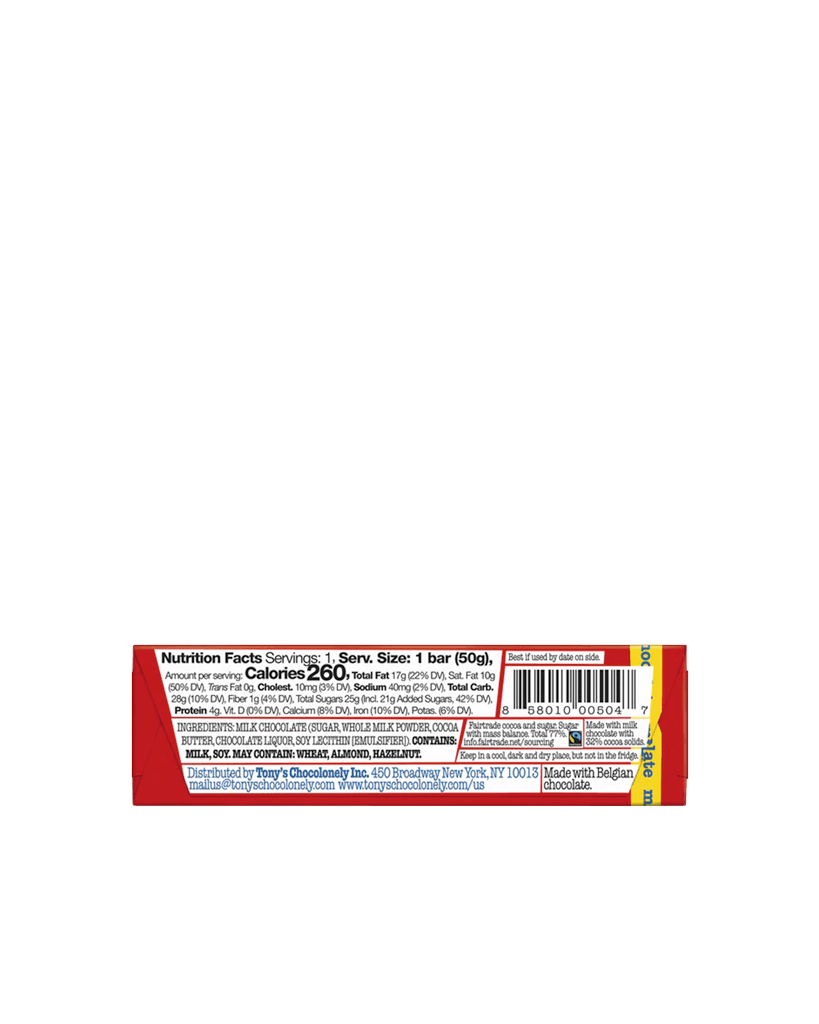 Small Tony's Chocolonely Bar