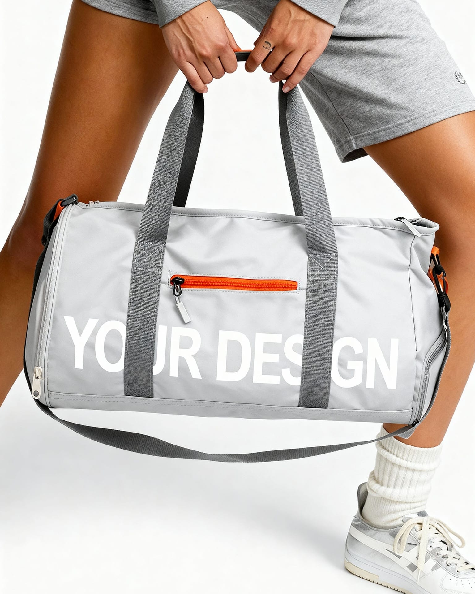Nylon Fitness Duffel Bag