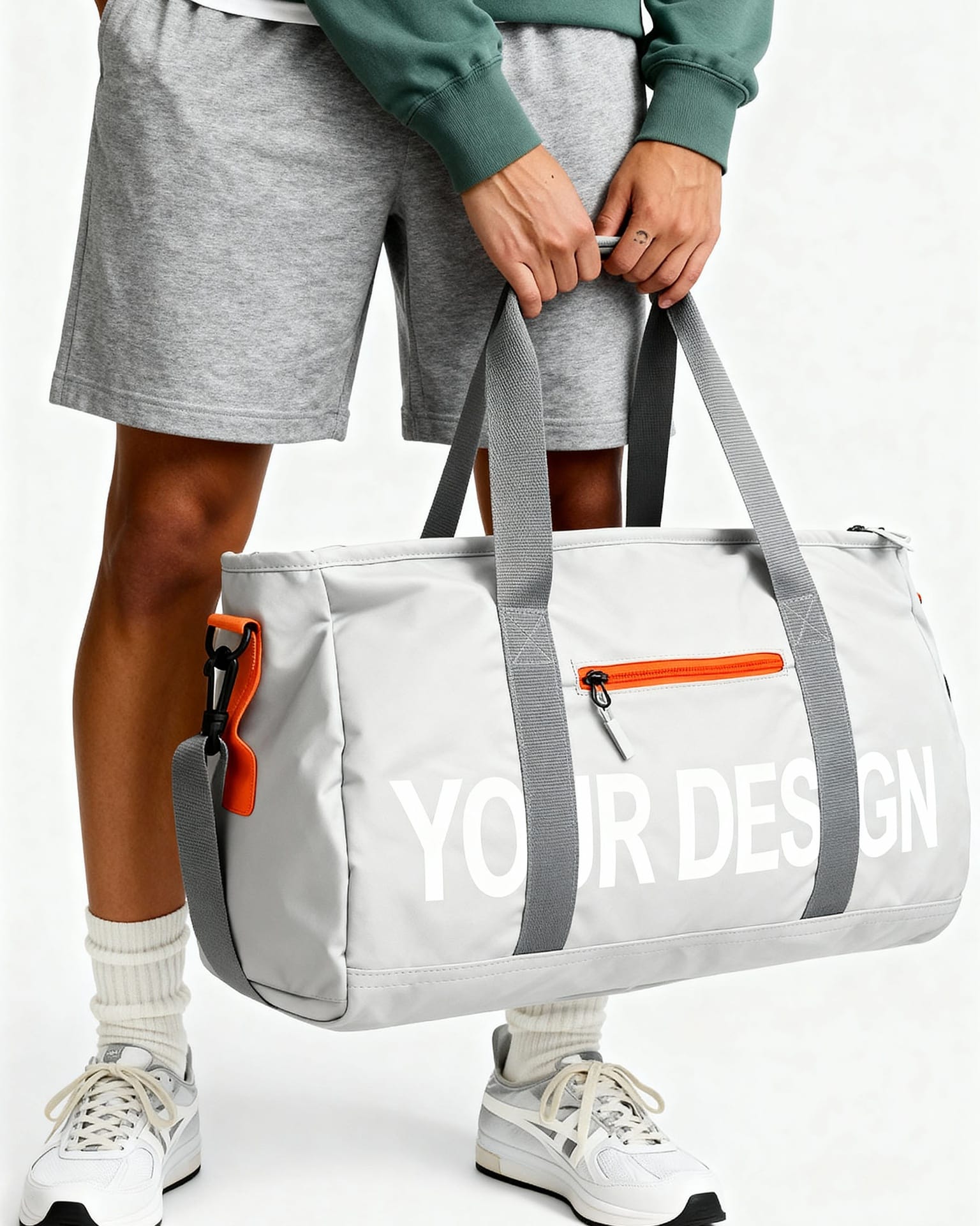 Nylon Fitness Duffel Bag