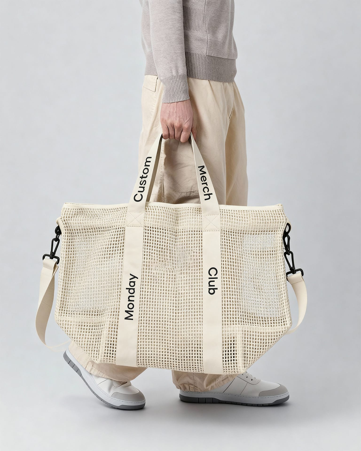 Mesh Shopper Tote
