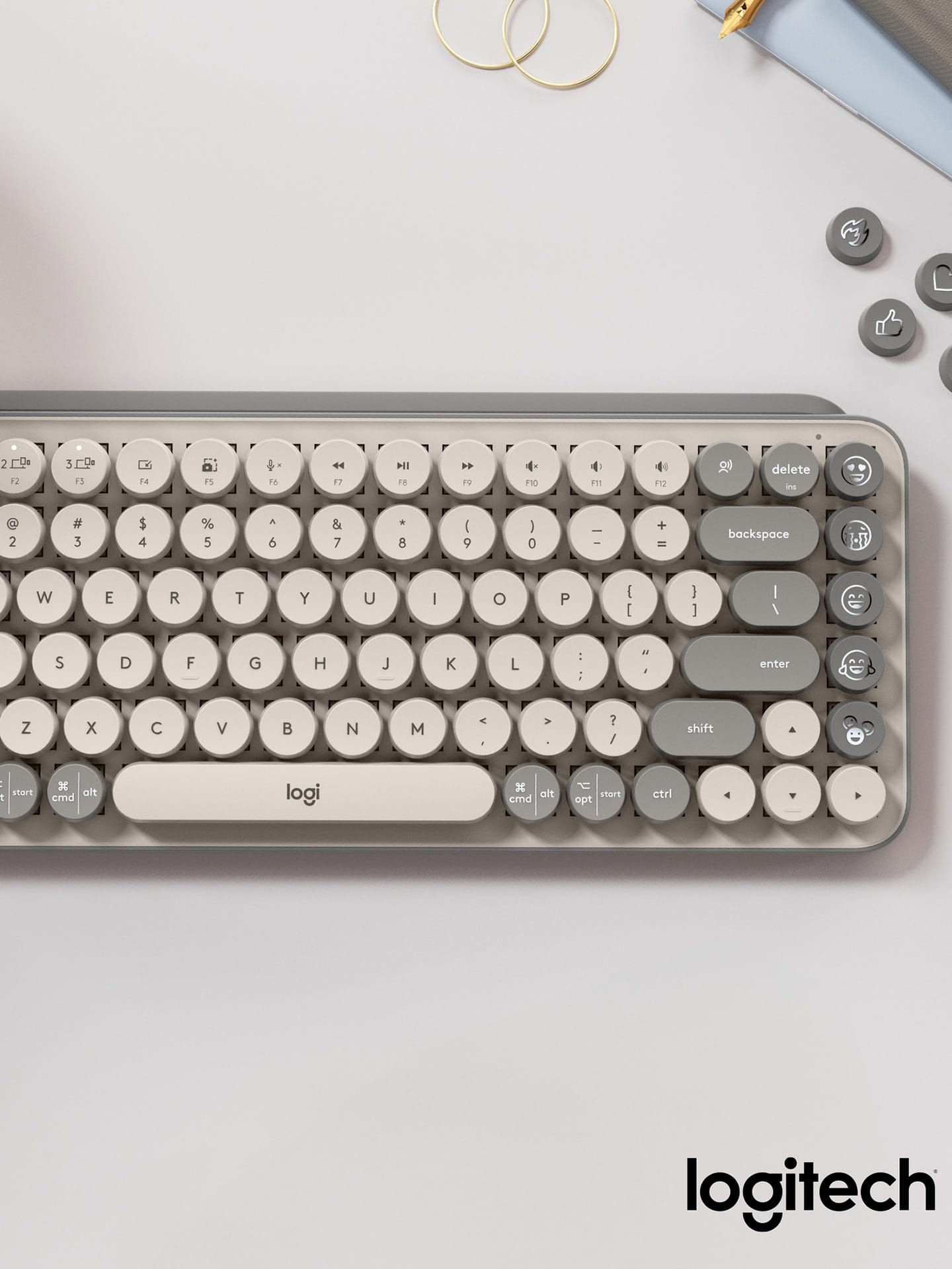 Logitech Pop Keys Keyboard