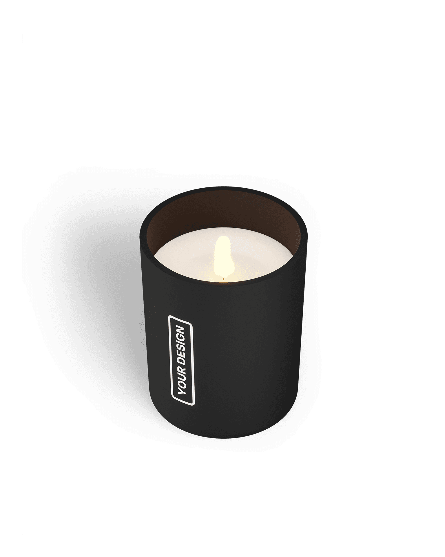 Glass Scented Candle 