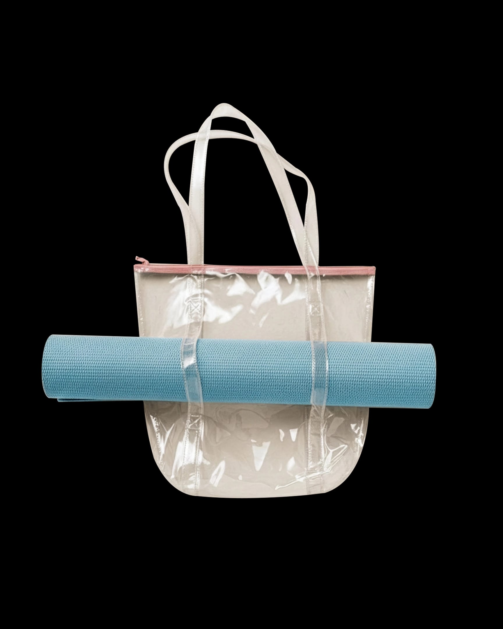 Clear Yoga Tote Bag