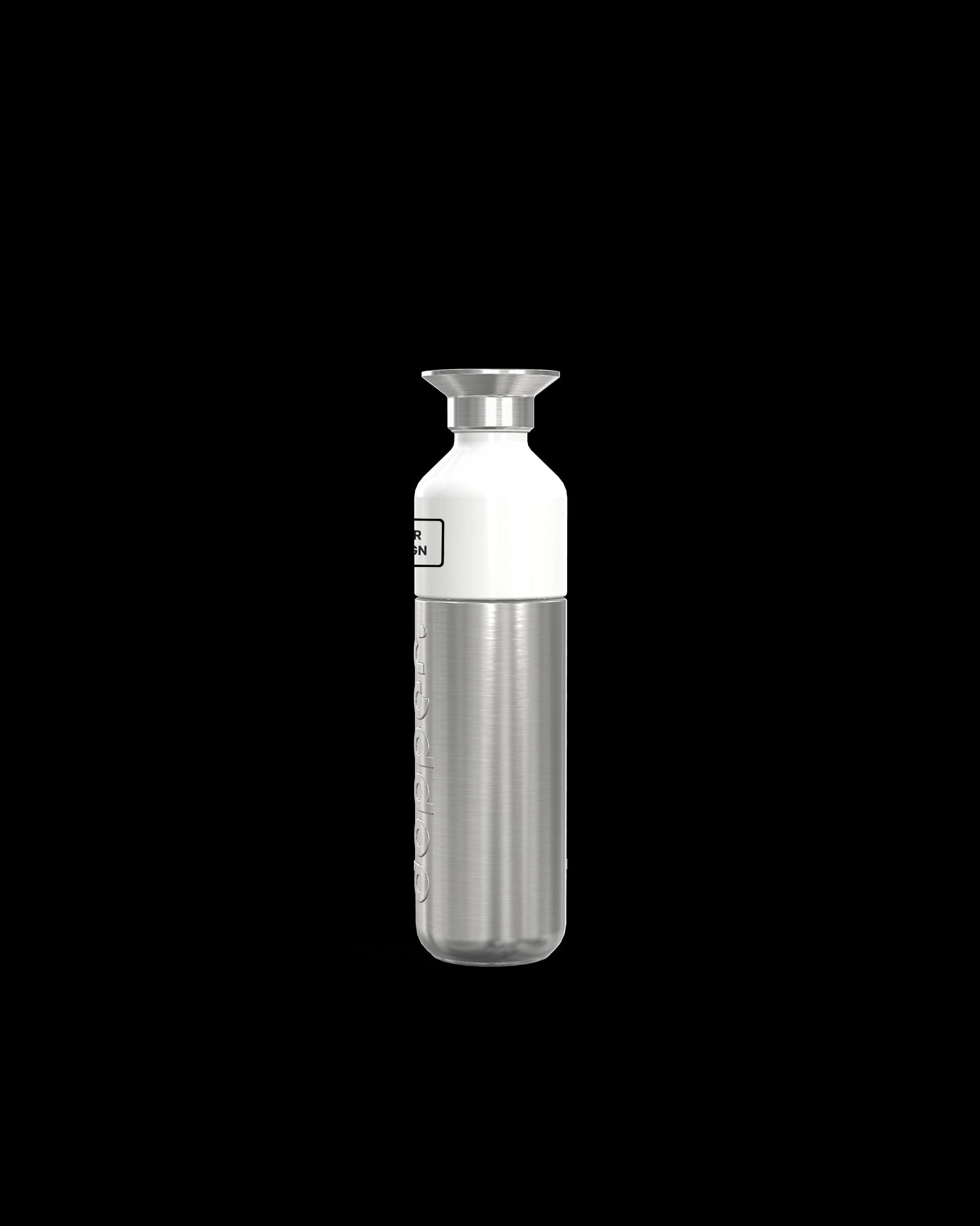 Dopper Silver x Flip Straw · 490 ml