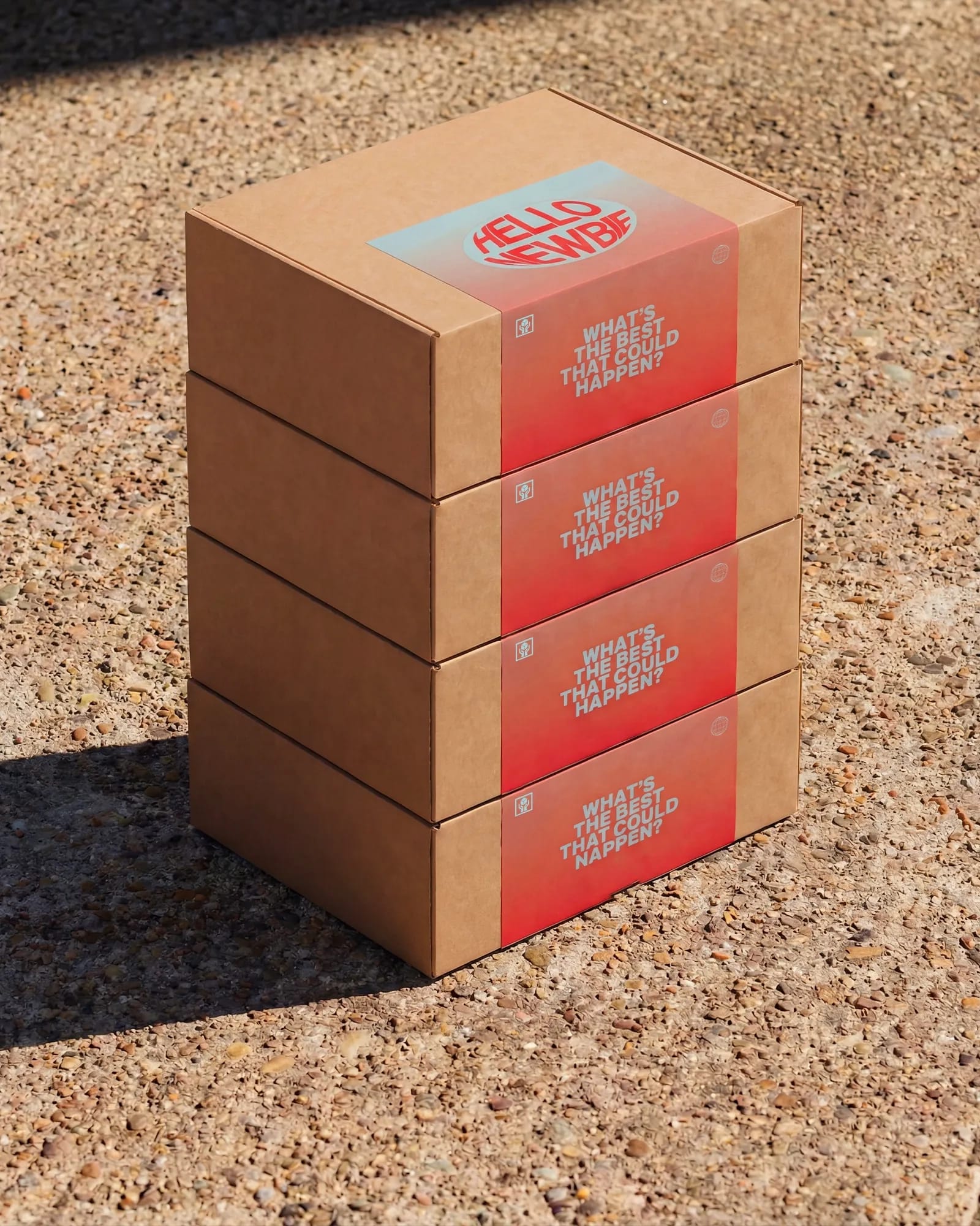 Sticker for Plain Box