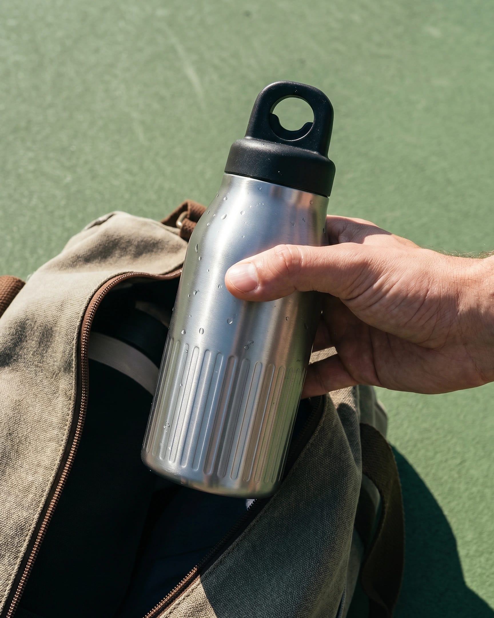 Sagaform Handy Click Bottle · 500 ml