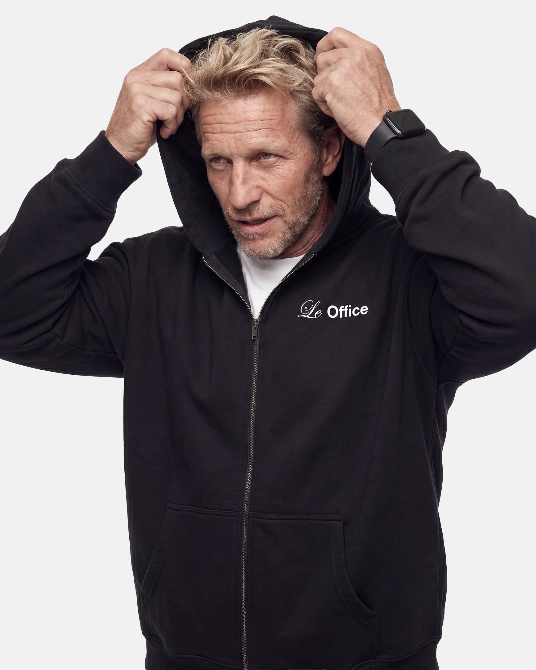 Express AS Colour Relaxed Zip Hoodie