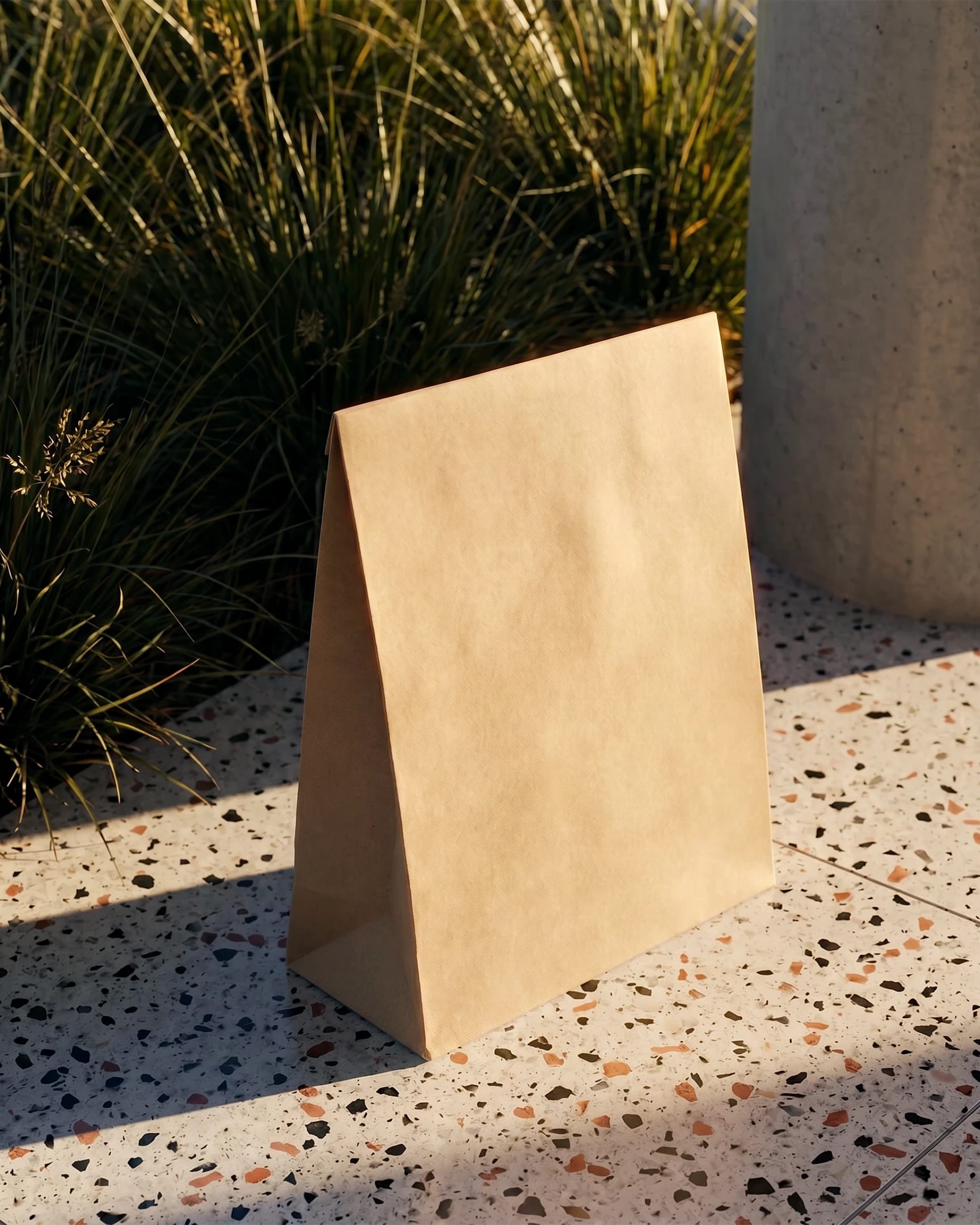 Plain Kraft Mailer Bag
