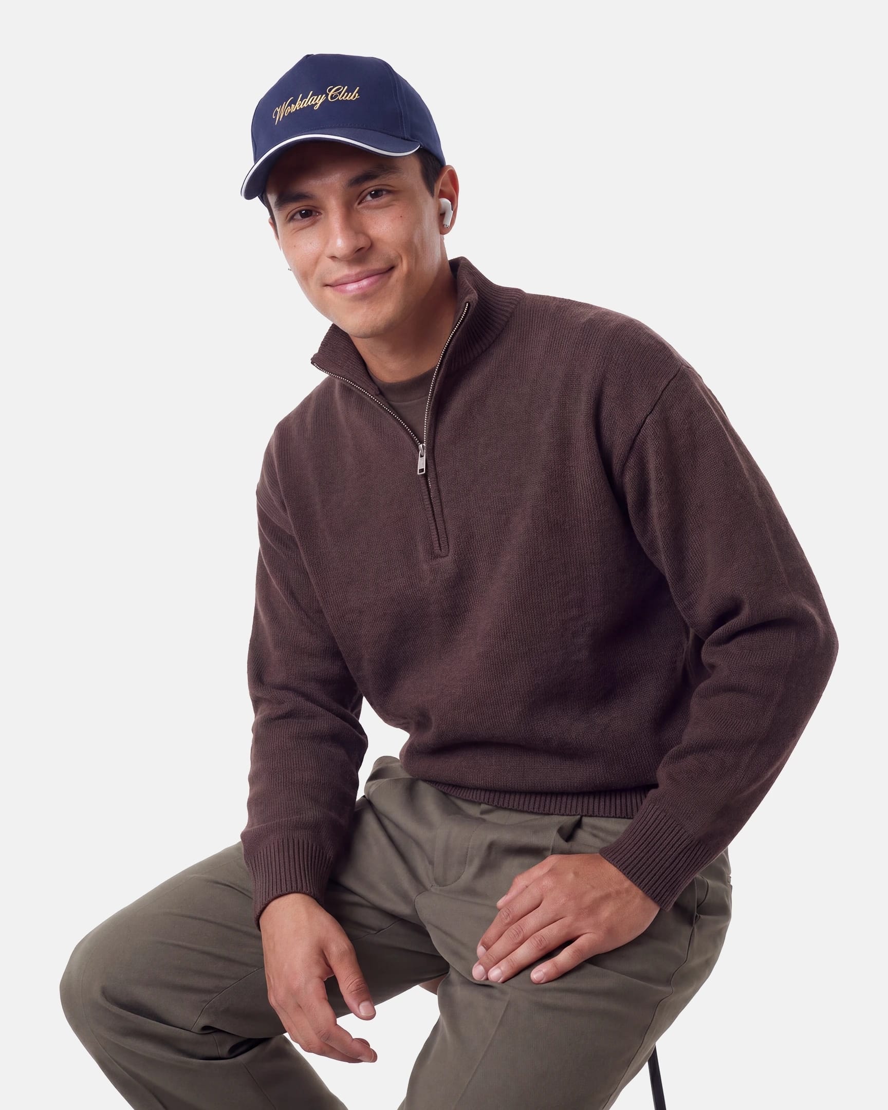 Twill Structured 5-Panel Cap