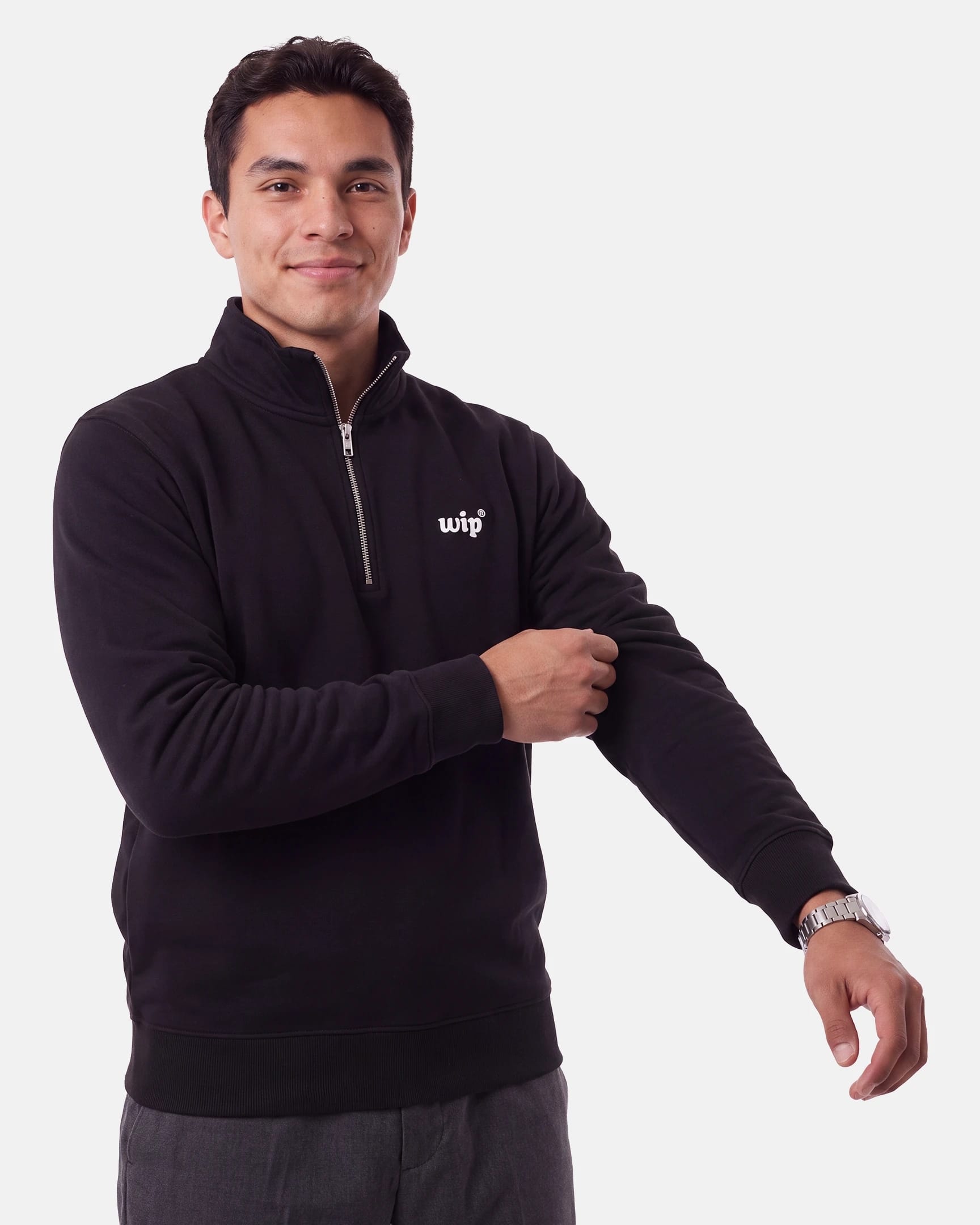 Quarter Zip Sweatshirt