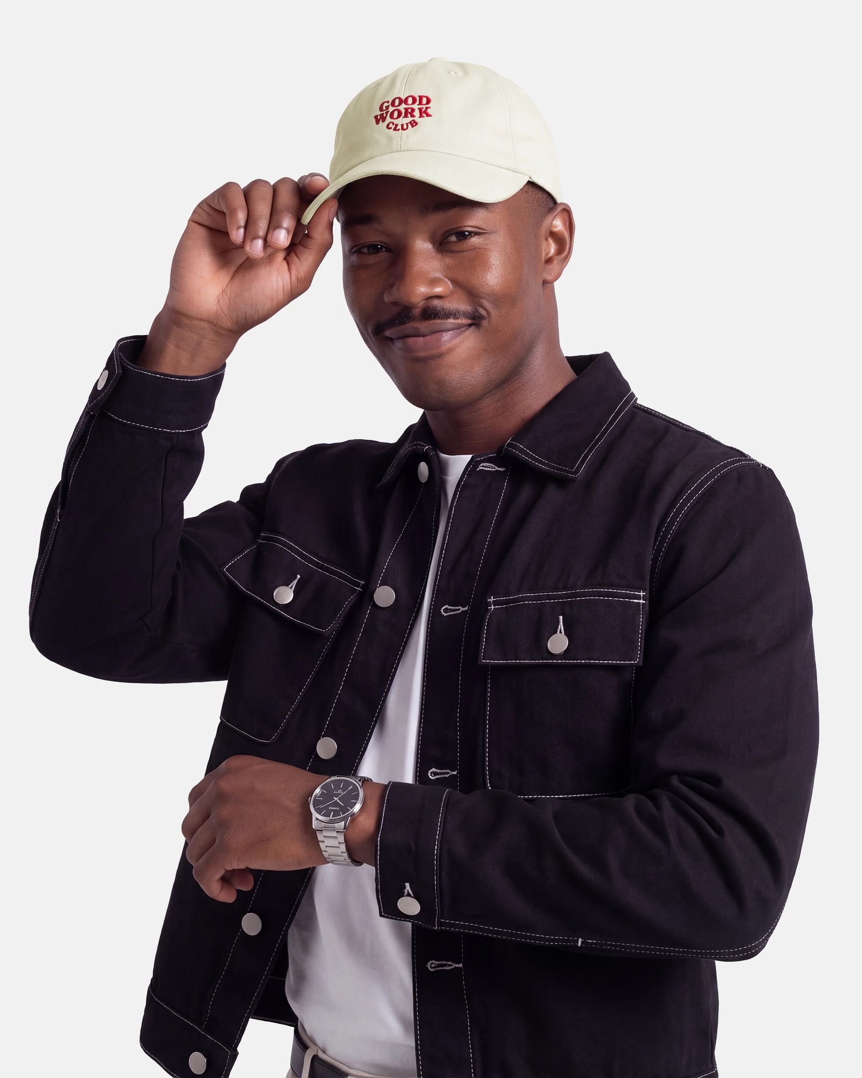Unstructured 6 Panel Cap