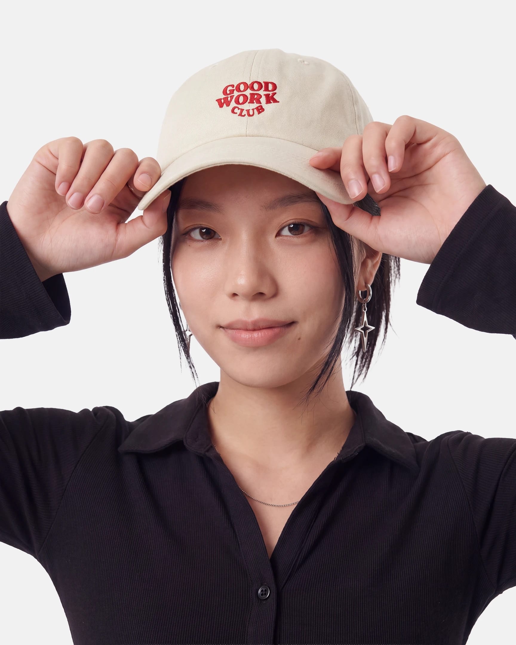 Unstructured 6 Panel Cap