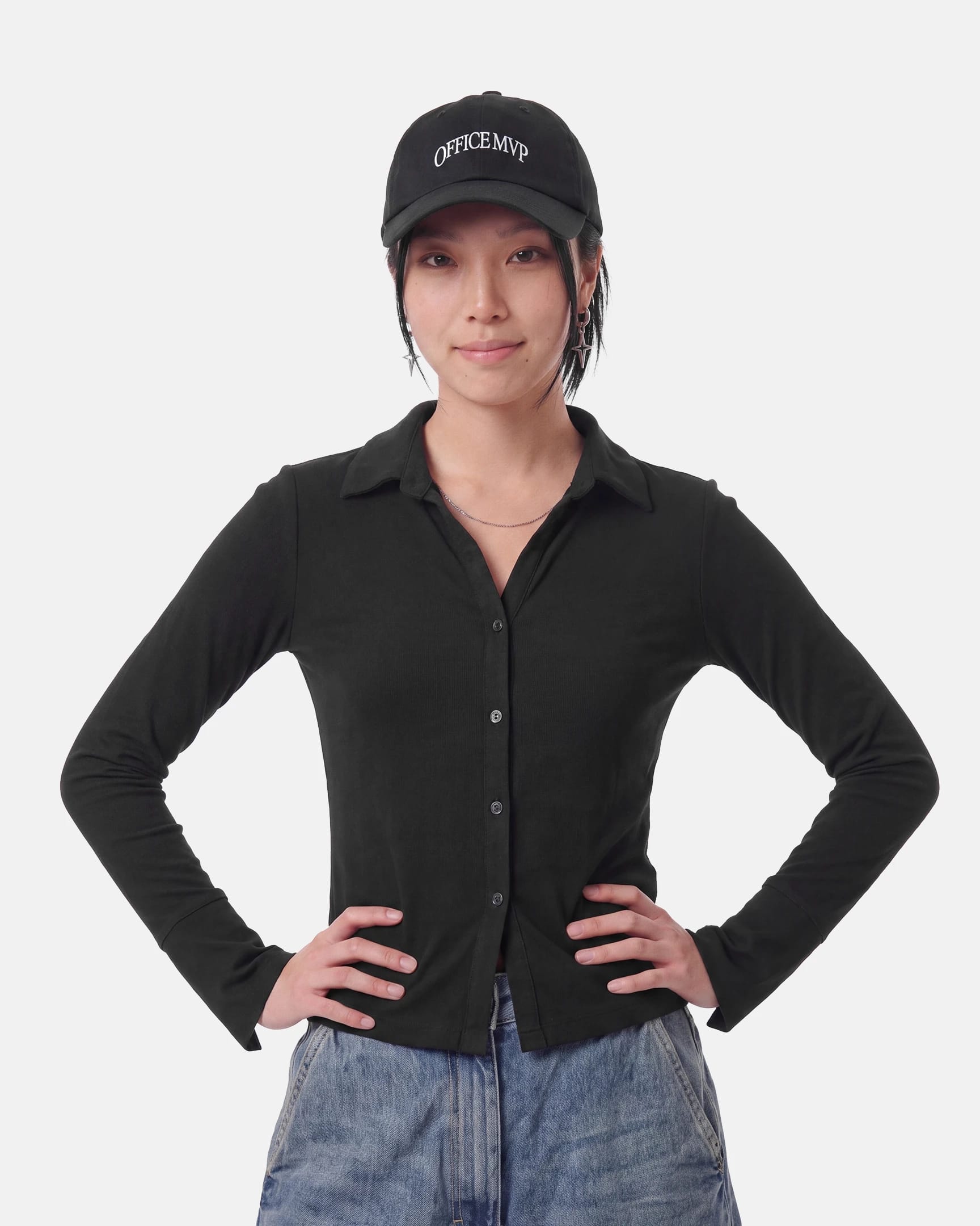 Unstructured 6 Panel Cap