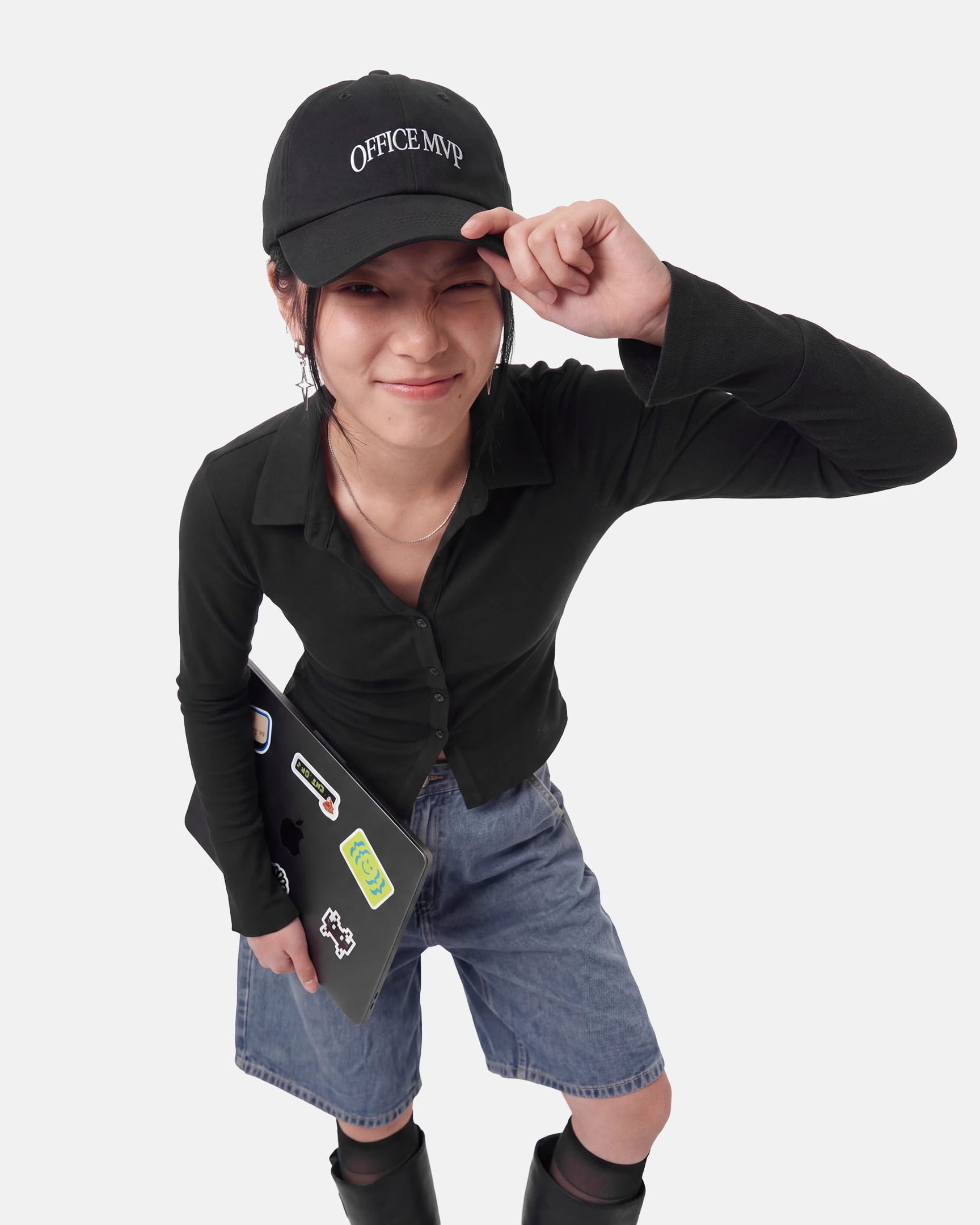 Unstructured 6 Panel Cap