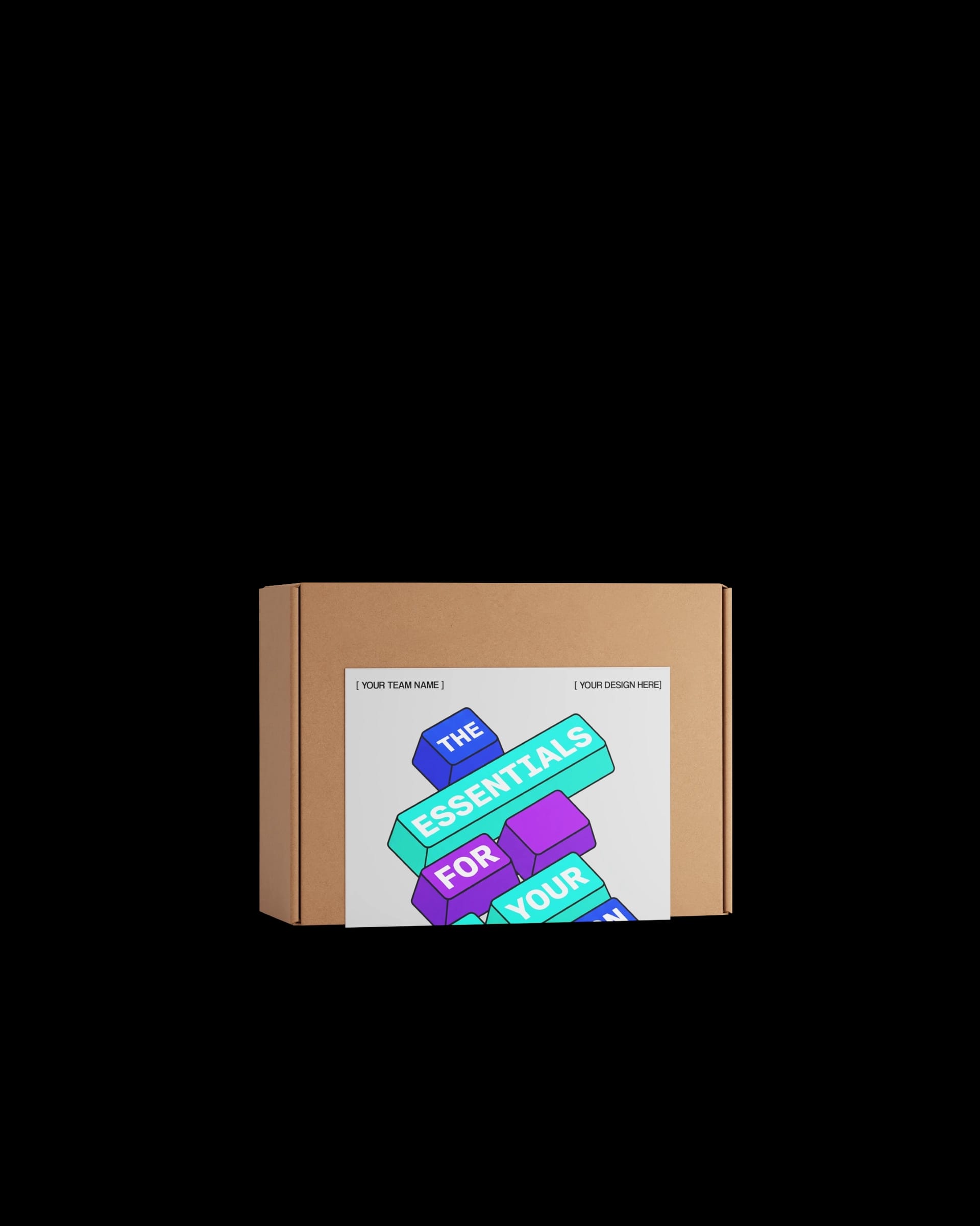 Sticker for Plain Box